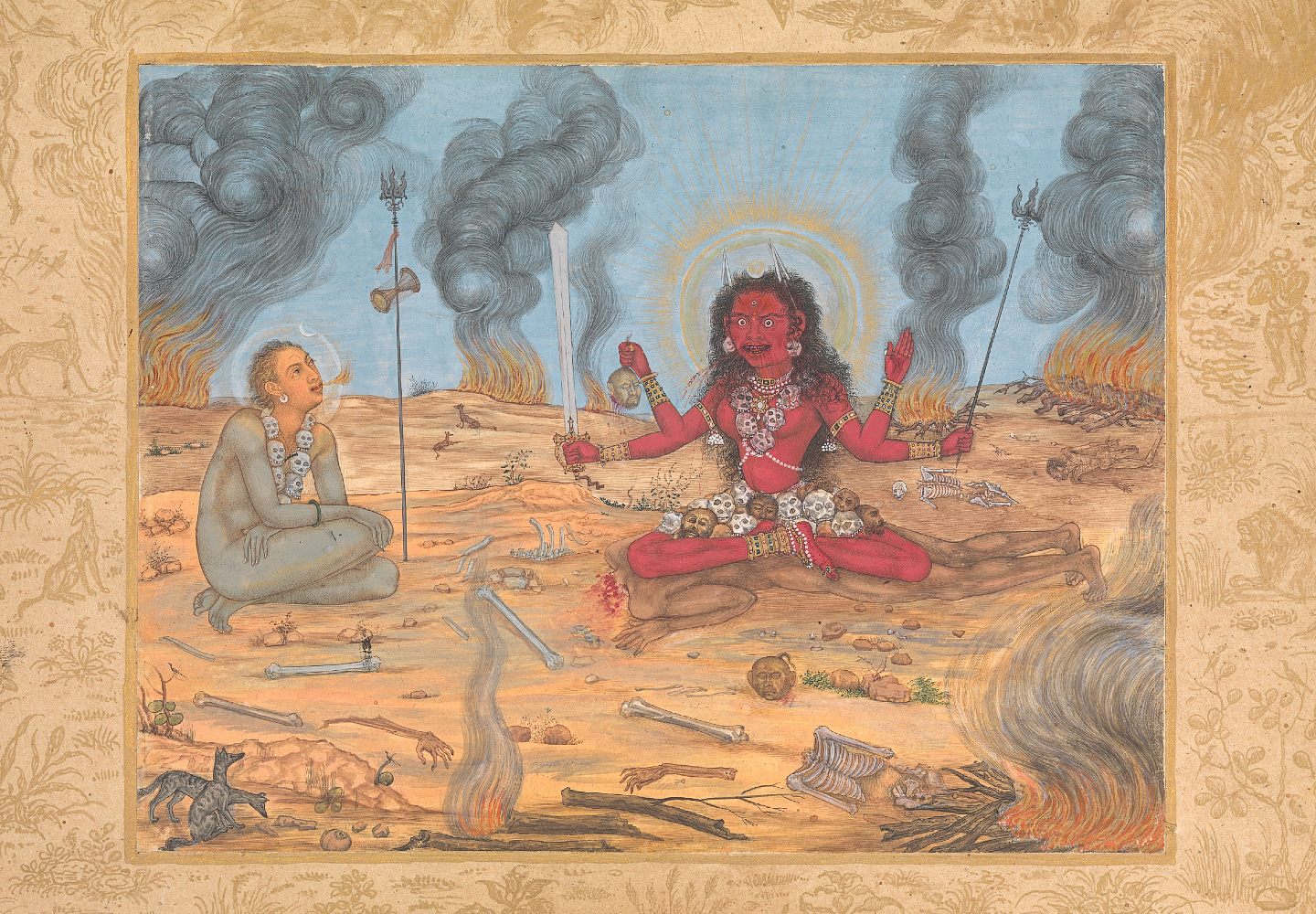 Insider Insights – Esoteric Visions: The Goddess Bhairavi Devi by the Mughal Artist Payag