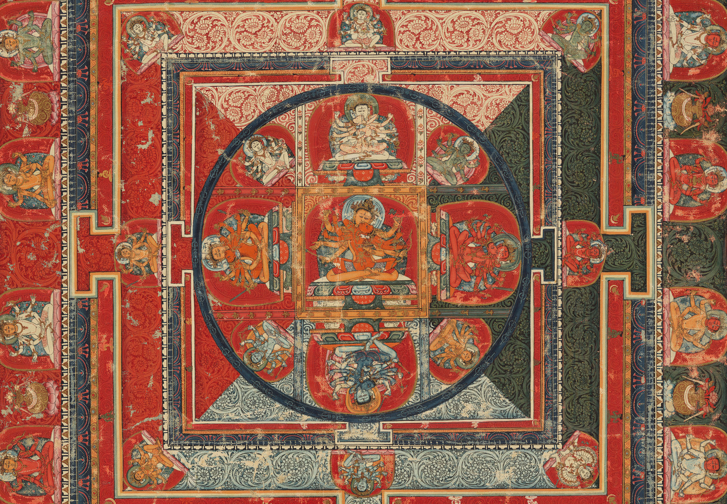 Bodhisattvas of Wisdom, Compassion, and Power