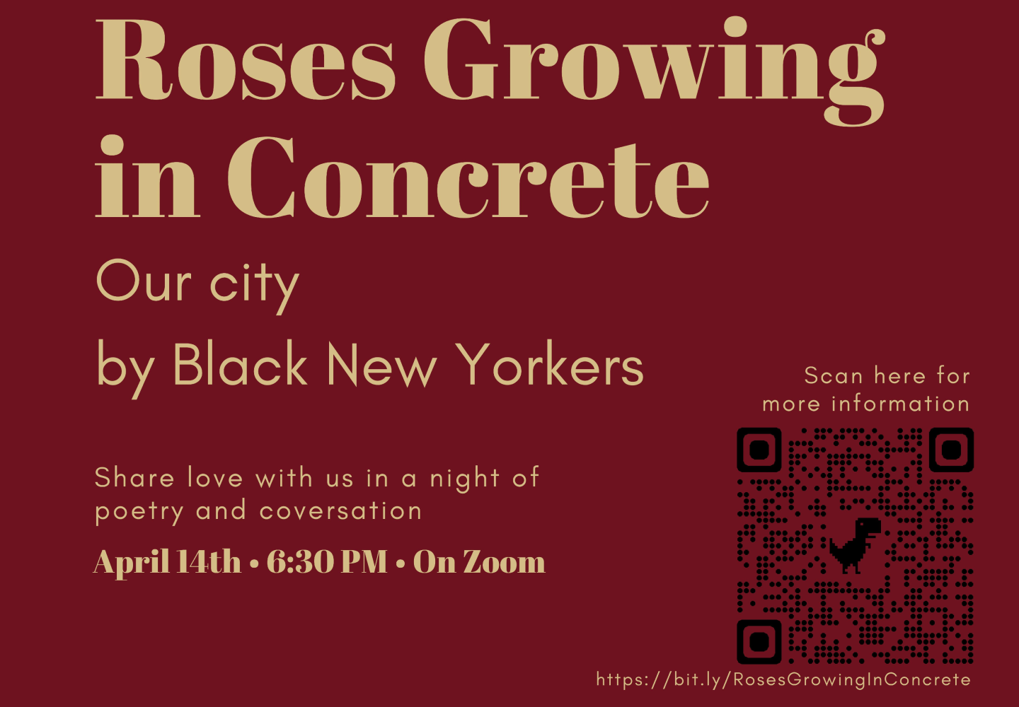 Roses Growing in Concrete – Our City by Black New Yorkers