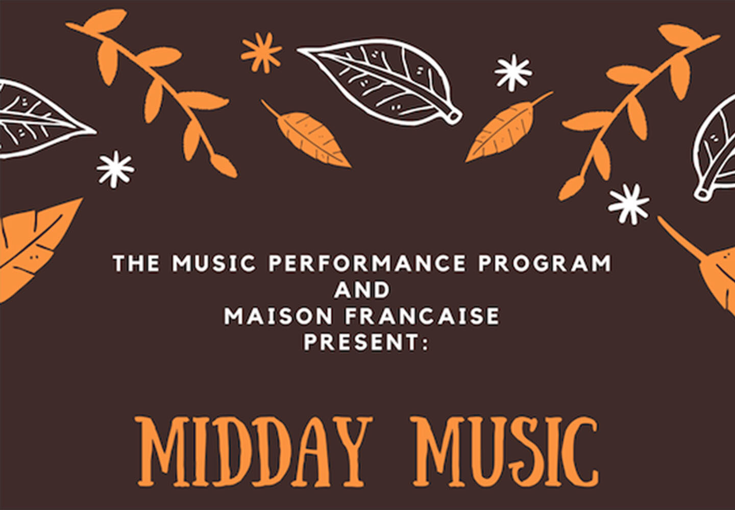 Midday Music at Maison Francaise