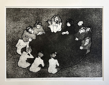 Exhibition view of Lottie Rosenfeld: Disobedient Spaces