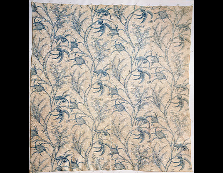 Exhibition view of An Ecology of Quilts: The Natural History of American Textiles
