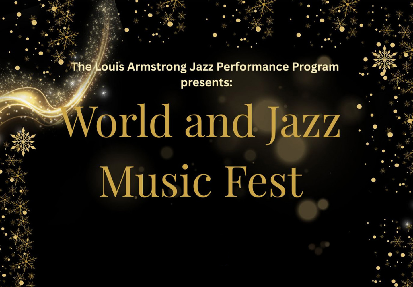 Fall 2025 Jazz and World Music Festival – December 7