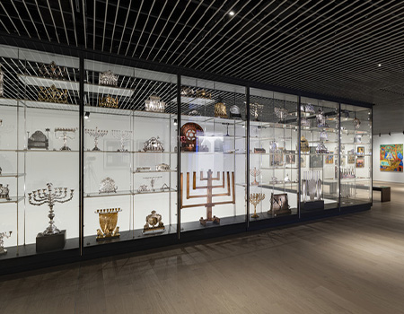 Installation view of The Pruzan Family Center for Learning at the Jewish Museum. Photo by Kris Graves.