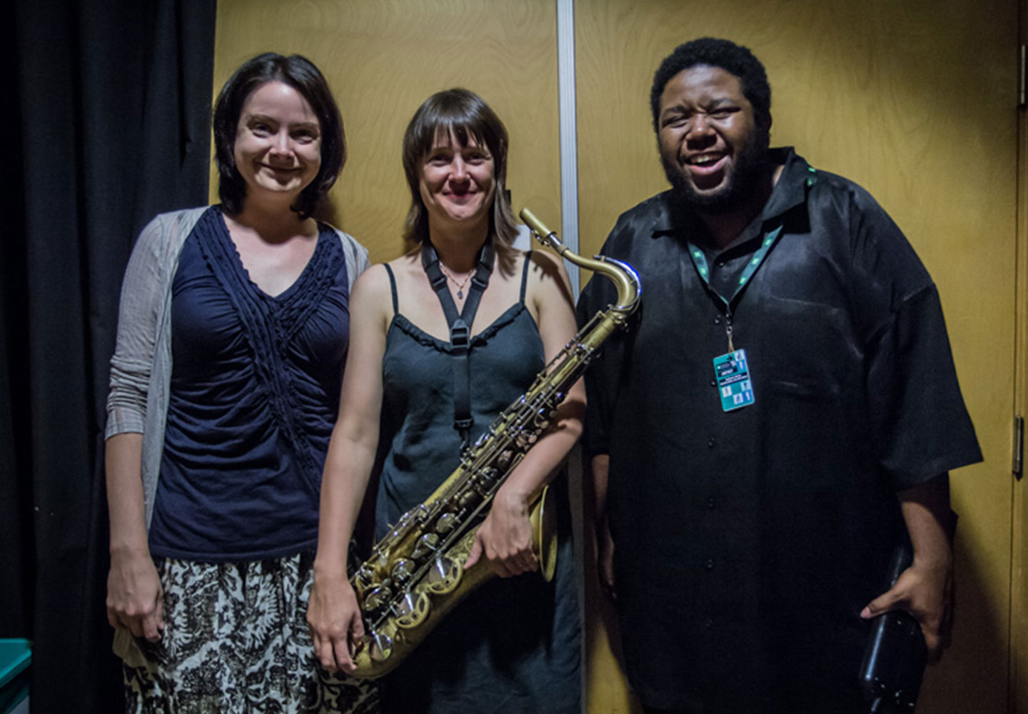 Kris Davis, Tyshawn Sorey, and Ingrid Laubrock