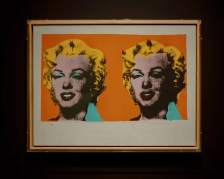 Andy Warhol, Two Marilyns, 1962.