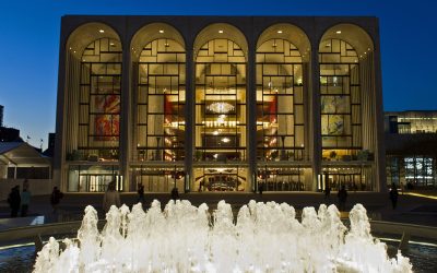 The Metropolitan Opera House exteriorphoto by Jonathan Tichler